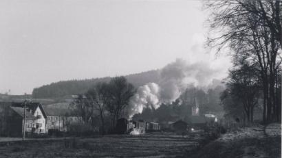 Bild: Gottfried Turnwald/Archiv Josef Schmaußer
Gottfried Turnwald ist als Meister der Eisenbahnfotografie bekannt. Diese Aufnahme entstand 1961 in Pfaffenhofen.