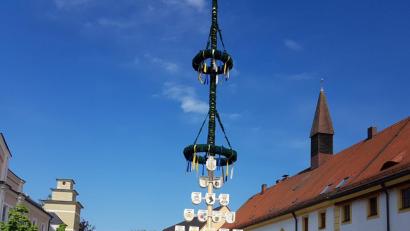 Bild: exb
Teilnehmer der Radtour nach Chodov. Hier auf dem Bild zu sehen die Gruppe beim Treffen in Waldsassen.