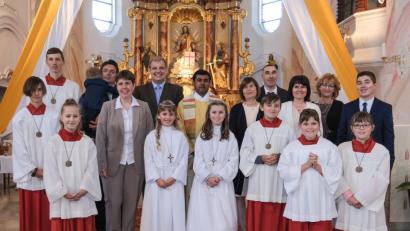 Bild: exb
Erstkommunion in Kohlberg.