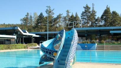 Bild: rgr
Das Städtische Waldbad wird am 24. Mai eröffnet.