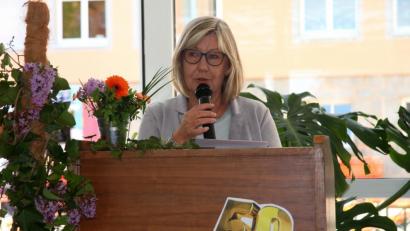 Bild: wro
Die Festansprache hielt Rektorin Andrea Schiml.