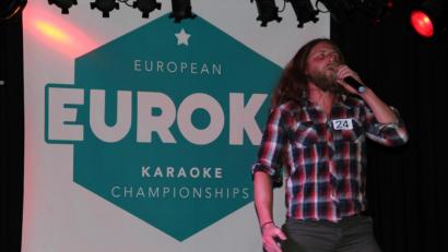 Bild: exb/Euroke Germany
"Euroke" -Finalist Mario Schmidt in Aktion.