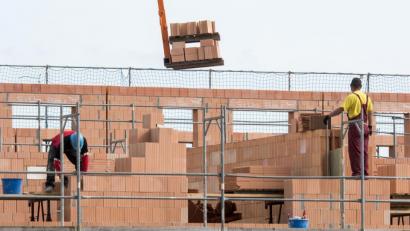 Bild:  Armin Weigel/dpa
Ziegelsteine bei der Verarbeitung. Wegen einer Panne in einem Oberpfälzer Ziegelwerk mussten an einigen Gebäuden Wände rückgebaut werden