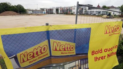 Bild: Steinbacher
In der Nähe des ehemaligen Bundeswehrkrankenhauses entsteht ein Netto Markt