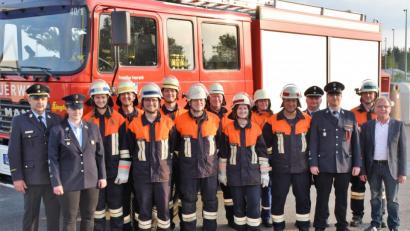 Bild: whw
Eine gemischte Gruppe der Dießfurter Feuerwehr stellt sich dem Leistungsabzeichen in Technischer Hilfeleistung.