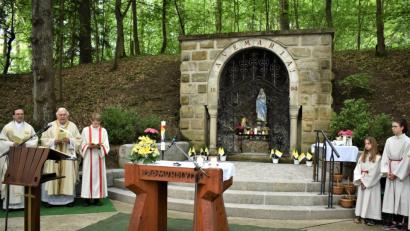 Bild: rgr
Zum 125-jährigen Jubiläum der Lourdesgrotte am Annaberg findet ein Festgottesdienst statt.