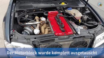 Screenshot: www.facebook.com/polizeimittelfranken
Die Polizei hat ein "PS-Monster" auf den Prüfstand gestellt.