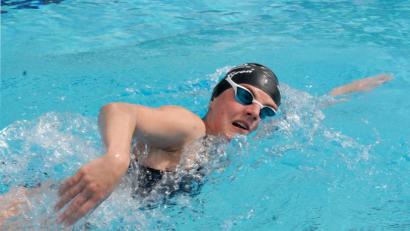 Bild: gb
Kathrin Bachmeier schwamm bei den deutschen Jugendmeisterschaften über 100m Freistil auf Platz 15.