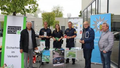 Bild: pko
Die Polizeiinspektion Neunburg informierte über die Aktion „Bleib immer fair im Straßenverkehr“.