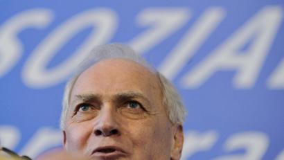 Bild: Andreas Gebert
Fritz Schösser ist überraschend mit 71 Jahren gestorben.