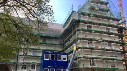 Bild: upl
Die Klosterburg Kastl wird zur Polizei-Hochschule umgebaut.