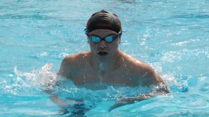 Bild: gb
Fynn Legat vom Tirschenreuther Schwimm-Club belegte bei den deutschen Jugendmeisterschaften in Berlin über 50 Meter Brust den 16. Platz in seiner Altersklasse. Mit 33,42 Sekunden war der 14-Jährige der zweitschnellste bayerische Vertreter.