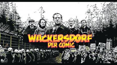 Bild: Externer Beitrag
Die Schüler der Hans-Scholl-Realschule arbeiten die Geschichte des Wiederstands gegen die WAA in Wackersdorf mit einem Comic auf.
