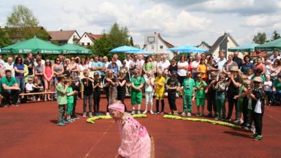 Bild: fpoz
Dschungelfest im Kinderhaus.