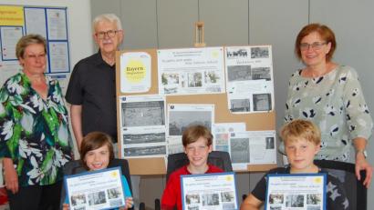 Bild: sm
Die Grundschule Altenstadt/WN erzielt beim Geschichtswettbewern einen Landespreis.