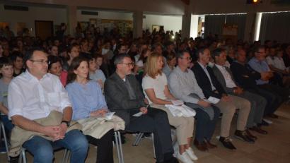 Bild: jr
Voll besetzt war die Aula zur Premiere des Theaterstück „Nora Nackendick“.