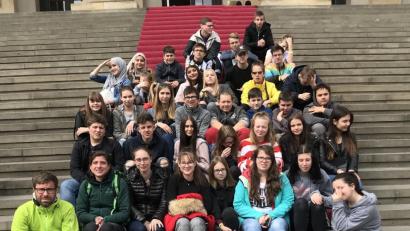 Bild: dob
Berlin ist eine Reise wert, darüber sind sich die Schüler der Pfalzgraf-Friedrich-Mittelschule einig.