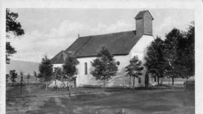 Bild: lg
So sah die Wallfahrtskirche am Johannisberg zu Beginn des 20. Jahrhunderts aus.