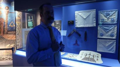 Bild: Würth, Wolfgang
Freimaurermuseum mit Thad Peterson