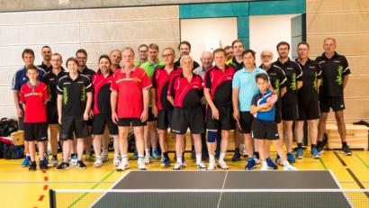 Bild: exb
Die Mannschaften aus Stod und Neunburg trafen erneut zum Tischtennis-Vergleich aufeinander.