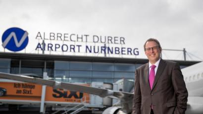 Bild: Daniel Karmann
Michael Hupe, Geschäftsführer vom Albrecht Dürer Airport Nürnberg. 