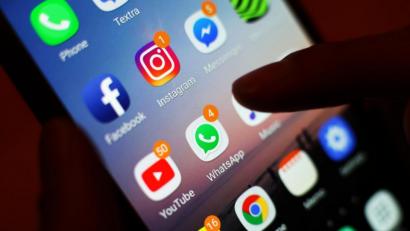 Bild: Yui Mok
Laut Medienforschern hat Instagram bei den 18- bis 24-Jährigen Facebook und Twitter als Nachrichtenquelle überholt. Foto: Yui Mok/PA Wire