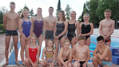 Bild: kro
Ein Großteil der Wettkampfgruppe des Tirschenreuther Schwimmclubs.