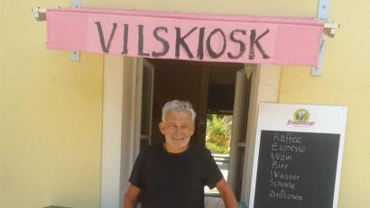 Bild: upl
Achim Hüttner ist einer der Ideengeber für den Vilskiosk in der Amberger Altstadt.
