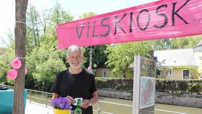 Bild: Evi Wagner
Der Amberger Achim Hüttner hat eine ganz besondere Vision, wie er die Schiffgasse noch schöner machen kann.