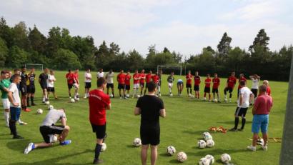 Bild: Florian Danninger
Die SV Grafenwöhr bereitet sich bereits wieder auf die neue Spielzeit in der Landesliga Mitte vor.