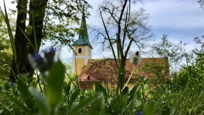 Bild: gri
Die Wallfahrtskirche auf dem Johannisberg ist ein Idyll für Körper und Seele.