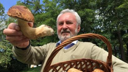 Bild: upl
Alfred Meißner aus Ursulapoppenricht mit seiner ersten Schwammerl-Ausbeute.