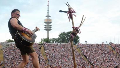 Bild: Kunz
Andreas Gabalier bei seiner Jubiläums-Show im Münchner Olympiastadion.