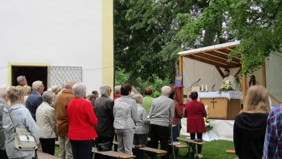 Bild: sck
Pater Tomasz Rostek CR zelebriert den Festgottesdienst.