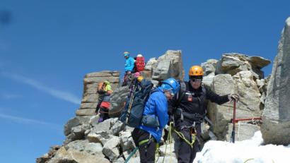 Bild: Rainer Rahn/exb
Voll im Trend: Hochtouren in den Alpen.