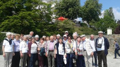 Bild: hme
Die KAB Oberwildenau erkundet das Salzkammergut.