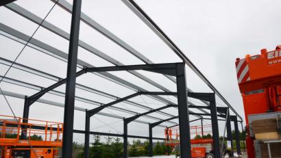 Bild: ü
Neubau der Firma Seemann im Gewerbegebiet "Weiherwiesen".