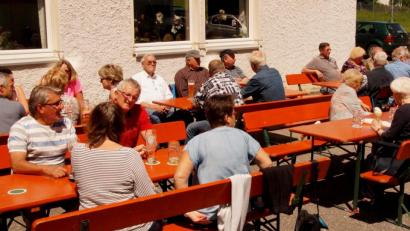 Bild: njn
Den ganzen Tag über war das Sommerfest des Schützenvereins gut besucht.