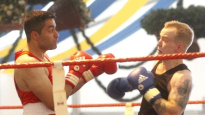 Bild: Hirsch
Die Boxer aus der Kreisstadt überzeugten bei den Kämpfen im Festzelt.