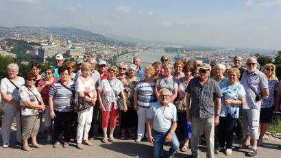 Bild: fz
Ein traumhafter Blick auf Budapest bleibt den 40 Reiselustigen in Erinnerung.