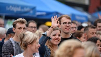 Bild: Andreas Brückmann
The Funky Blues Rabbits beim Altstadtfest 2018 am Roßmarkt in Amberg