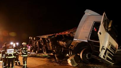 Bild: Alexander Auer
Unfall auf der A3 bei Wörth an der Donau.