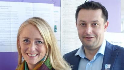 Bild: wd
Maria Sponsel gibt den JU-Vorsitz ab und verzichtet auf eine OB-Kandidatur. Mit ihrem Mann, Stephan Gollwitzer, wird das Projekt Familienplanung angegangen.