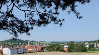 Bild: le
Der Hans-Kett-Lug, ein Aussichtspunkt, den der Flosser OWV pflegt, lohnt sich immer für eine Zwischenstation auf einem Spaziergang.