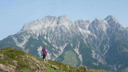 Bild: szl
Öfter mal was Neues: Um aus der Komfortzone rauszukommen, empfiehlt Lena Schulze, öfter Dinge auszuprobieren, die man vorher noch nicht gemacht hat. Hier war sie zum ersten Mal richtig Bergwandern.