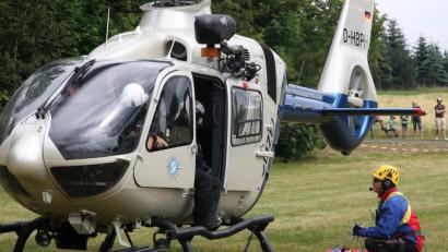 Bild: wro
Beim Training rückte auch die Koordination und der Dialog mit der Flugbesatzung in den Mittelpunkt.