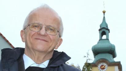 Bild: Wolfgang Steinbacher
Bild: Wolfgang Steinbacher
Pfarrer Häring und seine Kirchturmuhr