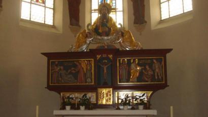 Bild: wmr
Der Hochaltar in der Stadtpfarrkirche St. Jakob ist 90 Jahre alt.