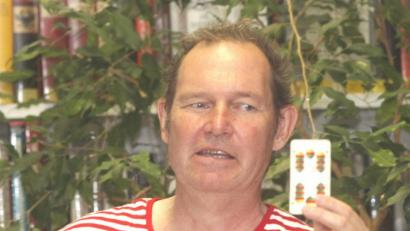 Bild: Hirsch
Der ""Schellnsiemer" spielt im neuen Roman von Hans-Peter Dinesh Bauer eine wichtige Rolle.