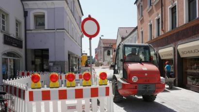 Bild: Christopher Dotzler
2018 haben die Arbeiten an der Friedrich-Ebert-Straße begonnen, in zwei Jahren soll die Maßnahme abgeschlossen sein.